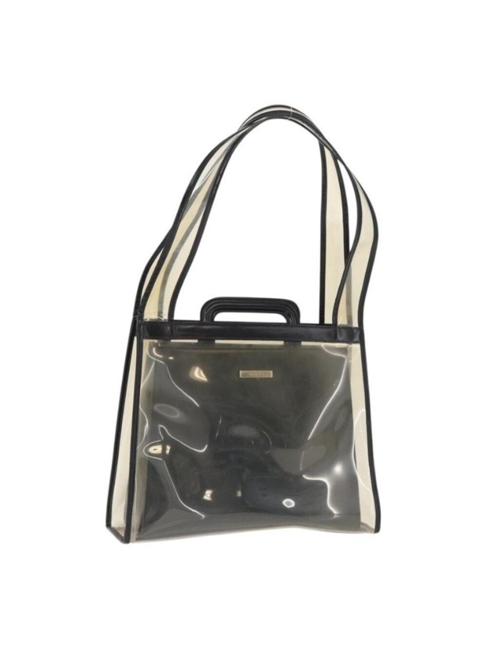 Authentic GUCCI Shoulder Bag Vinyl Clear 001 2058 1773 5